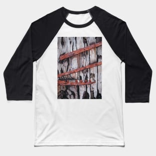 Door to the Past Watercolour Painting Baseball T-Shirt